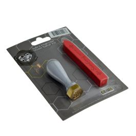 Wax Sealing Stamp Filigree Love Heart Starter Kit  with red wax stick  XWSH001 