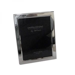 Silver Plated Photo Frame - Holds 7 x 5 Inch Photos (engravable)