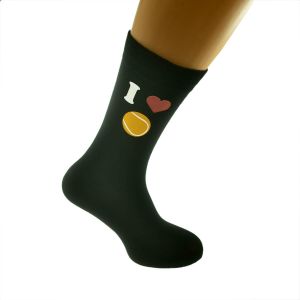I Love Tennis Picture Design Socks
