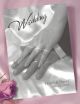 Pack of 25 Hand in Hand Wedding Invitations - White or Ivory