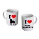 I Love Bull Mastiffs Ceramic Mug