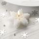 Shimmering Snowflake - Snowflake Candles - 3 pack