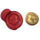 Single Wax sealing coin design 126 Bride & Groom Silhouette