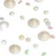 Ivory Pearl Finish Mixed Size Table Scatter crystals (Pack of 350)