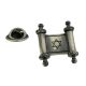 Torah Scroll Jewish Religion Lapel Pin Badge