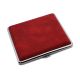 Angelo Ruby Red PU Cigarette Case Boxed Single
