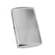 Double Sided Brush Chrome Cigarette Case Suitable For Up To 12 Roll Ups Or Kingsize Cigarettes (1)