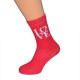 Love Design Mens Red Socks