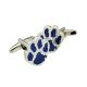 Blue Dogs Paw design Pet Cufflinks