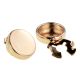 Rose Gold Plated Button Covers (engravable) with choice of packaging