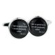 I have no special talents I am only passsionately curious Einstein quote cufflinks