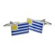 Uruguay Flag Cufflinks
