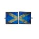 Distressed SCOTLAND St Andrews Split-Flag Cufflinks