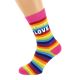 Love is Love Rainbow Design Socks