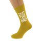 You Are My All Time favourite Dad Mustard Yellow Socks