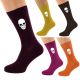 Unisex One Size Skull Design Cotton Rich Socks