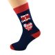 Personalised Two Become One Cotton Rich Unisex Socks