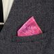 Swirling Hot Pink Personalised Pocket Square