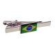 Brazil Flag Tie Clip