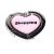 Heart Shaped Handbag Hanger Shopping Design, Presented with Organza Bag