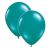 Metallic Teal Balloons (10 Pack)