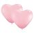 Pink Heart Shaped Balloons (10 Pack)
