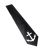 Anchor Design Black Neck Tie
