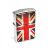 Plain Retro British Union Flag Petrol Lighter