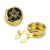 Gold Plated Masonic (No G) Design Cuff Button Covers a New Alternative to Cufflinks