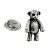 Teddy Bear Lapel Pin Badge (AJTP68)
