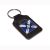 Leather Keyring Scottish Saltire Flag Masonic G design