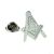 Masonic Compass & Square with G Lapel Pin Badge