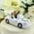 Waving Couple in Car Cake Topper